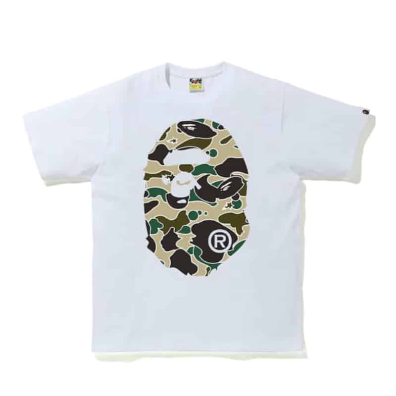 Bape Ape Head Black Camo Sta Tee - 210000078722 Hidden Hype Clothing