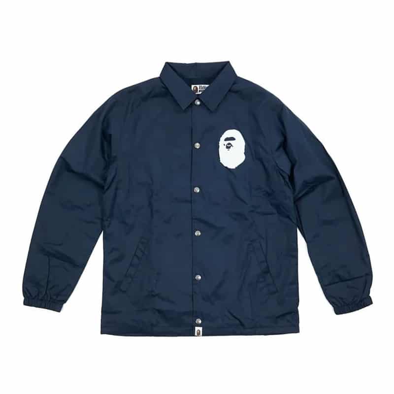 Bape Ape Head Coach Jacket 2023 - 210000077661 Hidden Hype Clothing