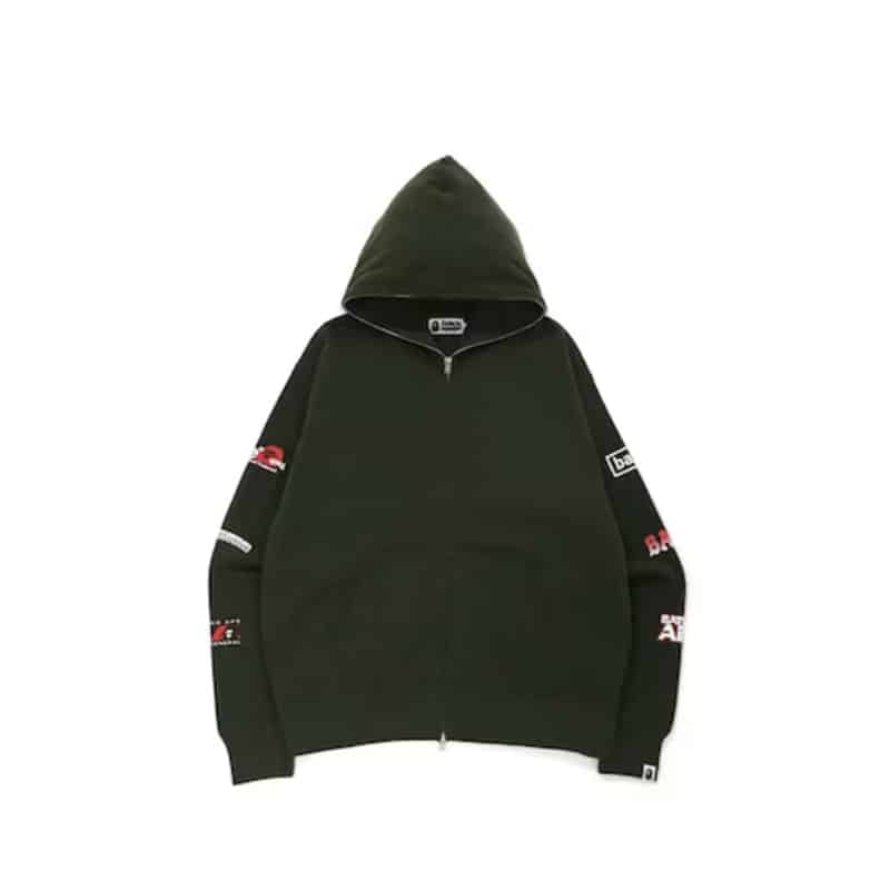 Bape Ape Head Digital Mosaic OS Zip Hoodie - 210000081838 Hidden Hype Clothing