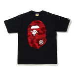 Bape Ape Head Red Camo Tee - 210000094317 Hidden Hype Clothing