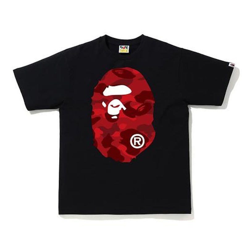Bape Ape Head Red Camo Tee - 210000094317 Hidden Hype Clothing
