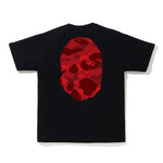 Bape Ape Head Red Camo Tee - 210000094317 Hidden Hype Clothing