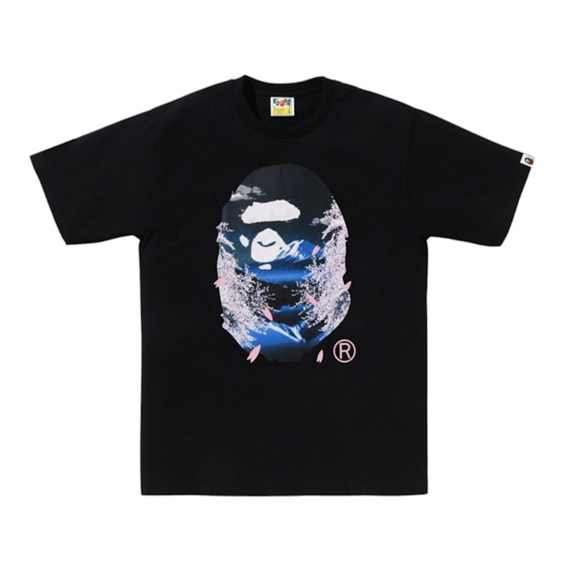 Bape Ape Head Sakura Photo Tee SS25 21 - 210000094805 Hidden Hype Clothing