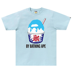 Bape Ape Head Shave Ice Blue Tee - 210000096911 Hidden Hype Clothing
