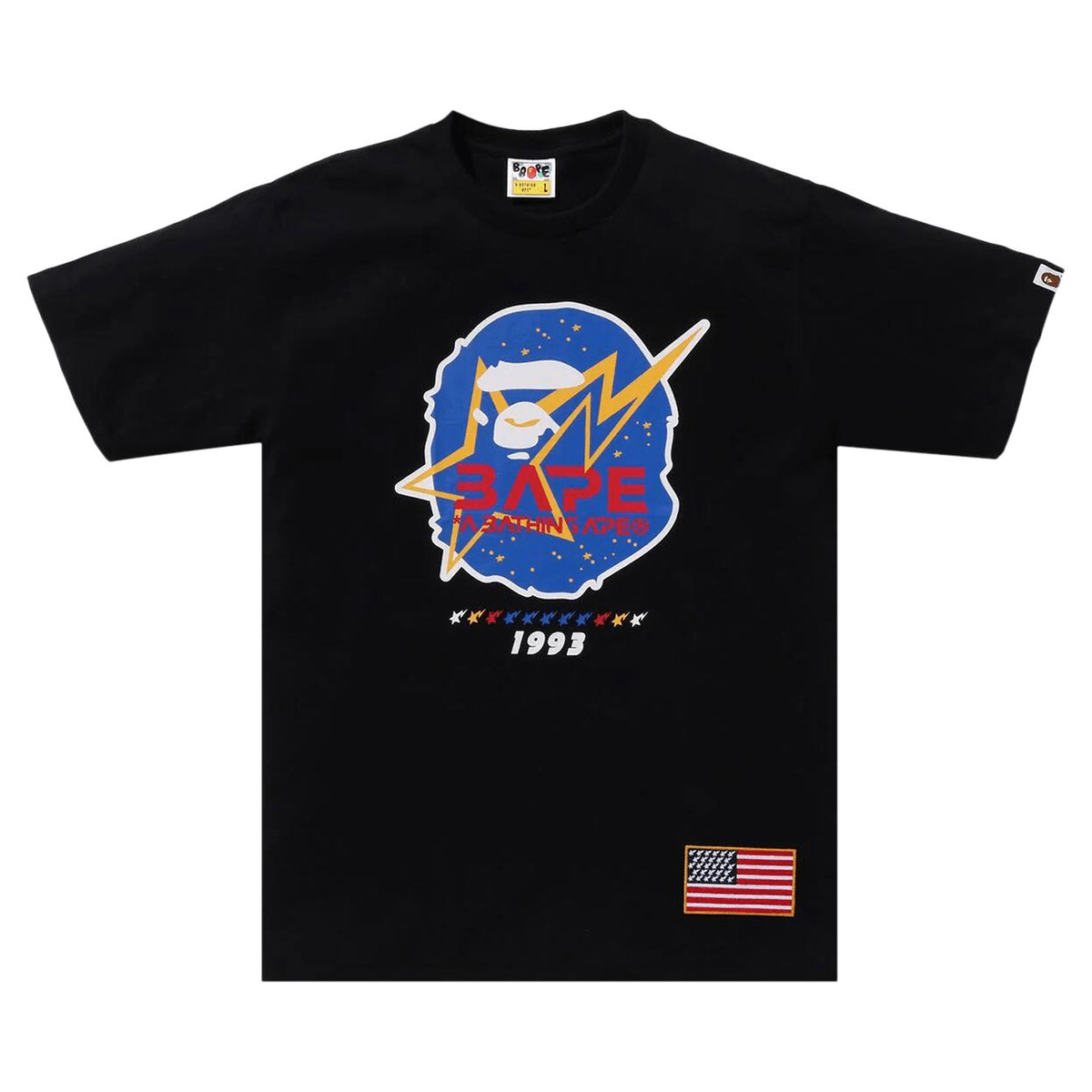 Bape Ape Head Space Tee - 210000098713 Hidden Hype Clothing