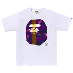Bape Ape Head Transform Purple Camo Tee - 210000098730 Hidden Hype Clothing