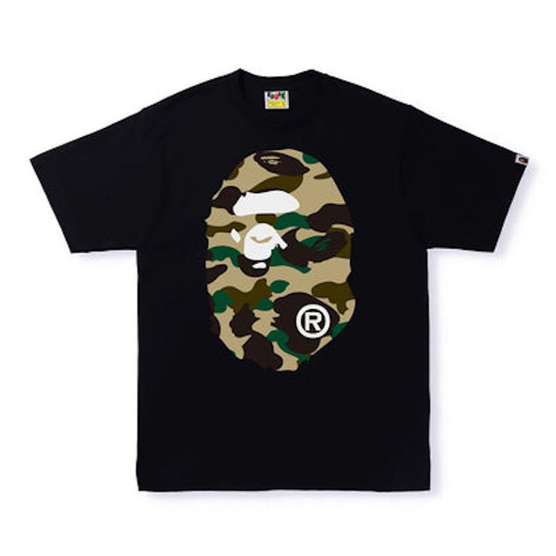Bape Ape Head Yellow Camo Tee 2020 - 210000035249 Hidden Hype Clothing