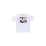 Bape ASNKA Beige Trial Camo Tee - 210000101127 Hidden Hype Clothing