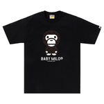 Bape Baby Milo Monogram Black Tee - 210000100428 Hidden Hype Clothing