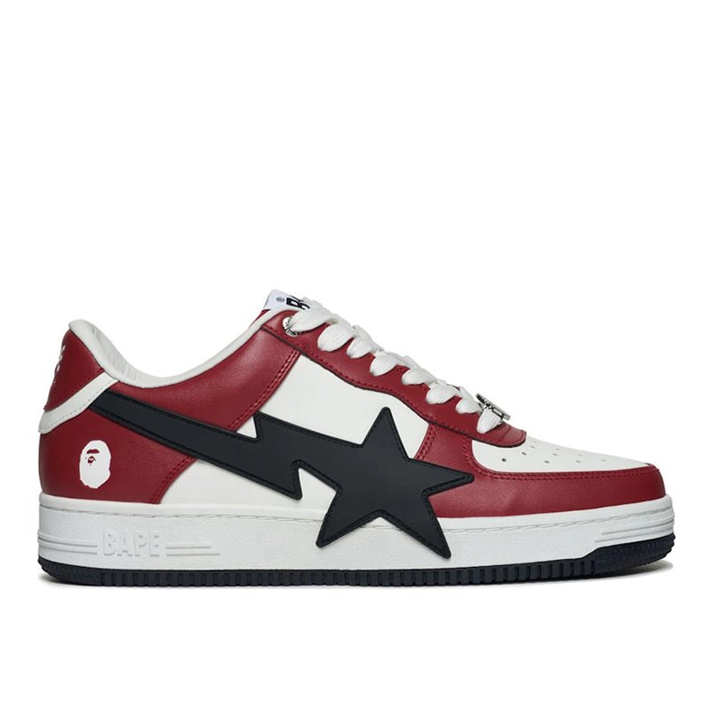 Bape Bapesta Low M2 "Red" - 210000093264 Hidden Hype Clothing