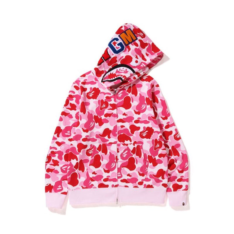 Bape Big ABC Camo Shark Full Zip Hoodie - 210000090649 Hidden Hype Clothing