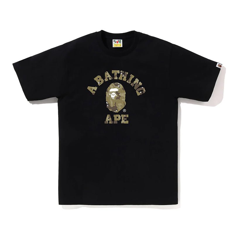 Bape Bitmap College Tee - 210000096130 Hidden Hype Clothing