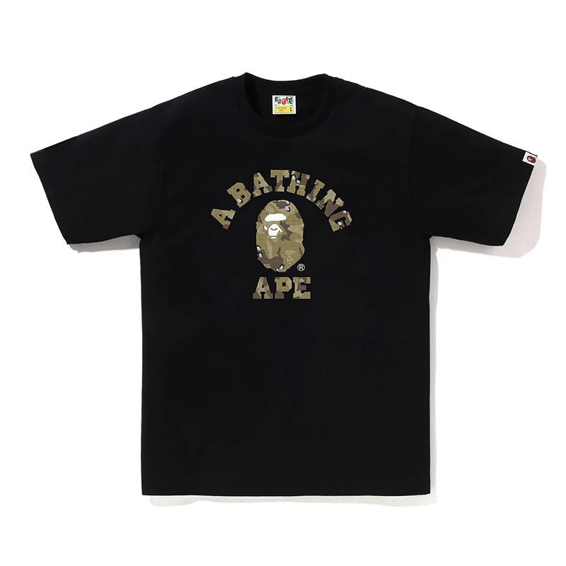 Bape Bitmap College Tee - 210000096130 Hidden Hype Clothing
