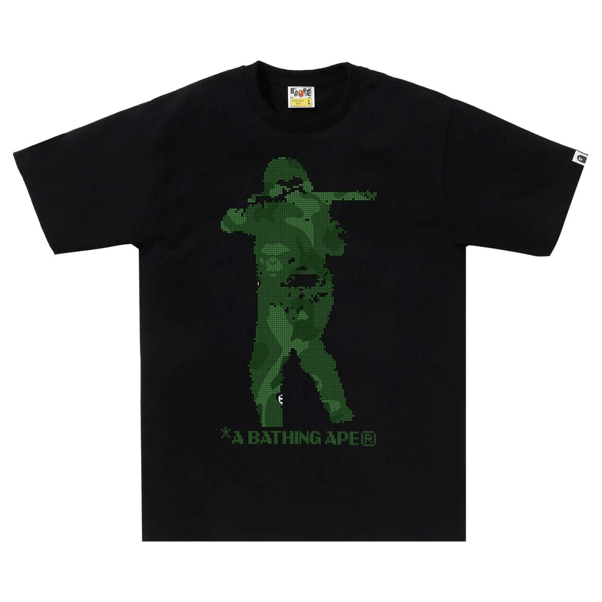 Bape Bitmap Soldier Tee - 210000100085 Hidden Hype Clothing