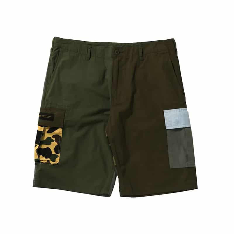 Bape Cargo Wide Shorts - 210000089150 Hidden Hype Clothing