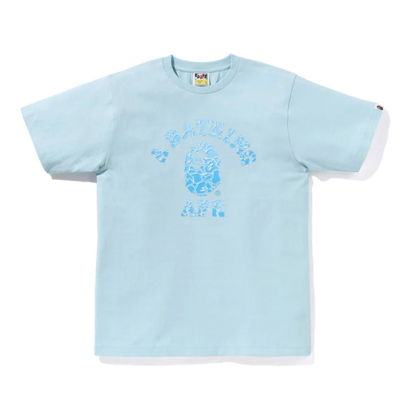 Bape College ABC Sea Surface Camo Tee - 210000094308 Hidden Hype Clothing