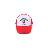 Bape College Trucker Hat 14 - 210000095701 Hidden Hype Clothing