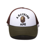 Bape College Trucker Hat - 210000089212 Hidden Hype Clothing
