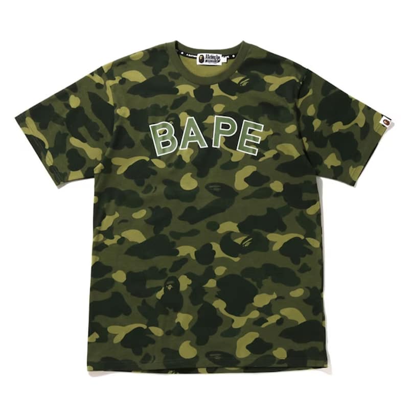 Bape Color Camo Bape Tee - 210000088455 Hidden Hype Clothing