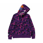 Bape Color Camo Shark Pullover Hoodie - 210000091779 Hidden Hype Clothing