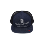 Bape Denim Trucker Hat - 210000090861 Hidden Hype Clothing