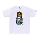 Bape Floral Camo College Tee - 210000093614 Hidden Hype Clothing