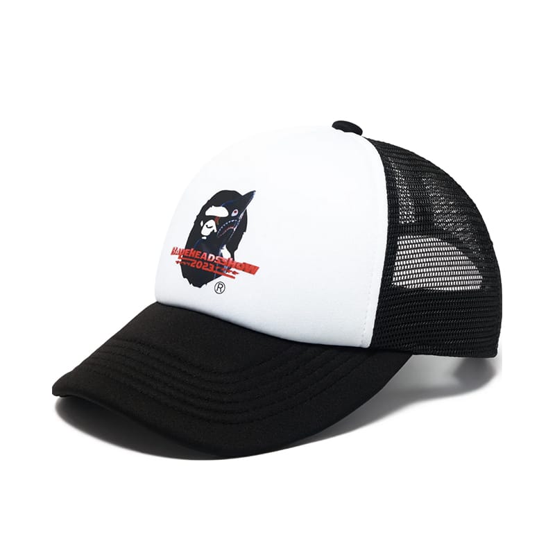 Bape Heads Show Trucker Hat 2023 - 210000089536 Hidden Hype Clothing