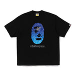 Bape Line Camo Ape Head Tee - 210000093473 Hidden Hype Clothing