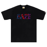 Bape Logo Crazy Camo Tee - 210000098289 Hidden Hype Clothing