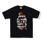 Bape Milo on Ape Head Red Graffiti Check Tee - 210000078718 Hidden Hype Clothing