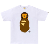 Bape Milo On Ape Head Tee - 210000093520 Hidden Hype Clothing