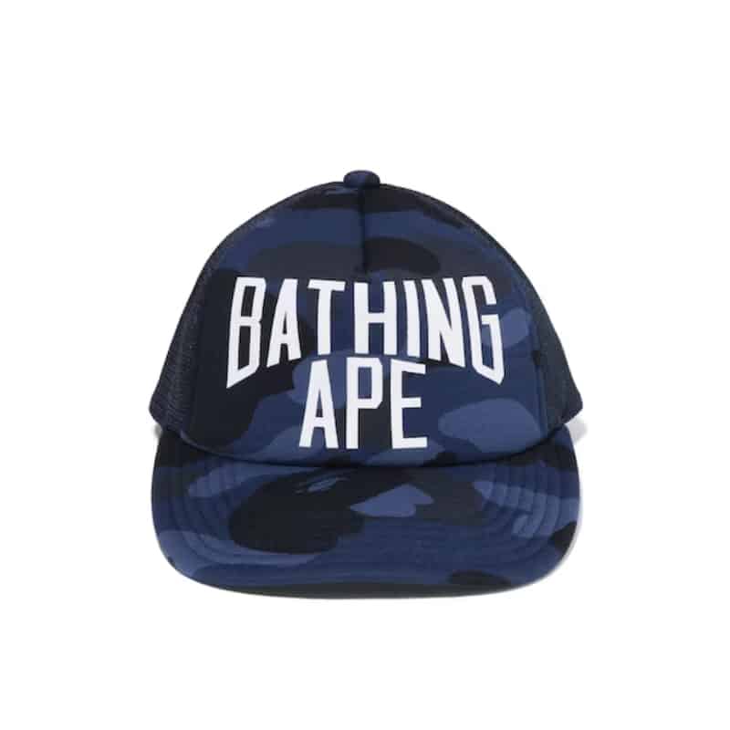 Bape NYC Logo Trucker Hat - 210000075451 Hidden Hype Clothing