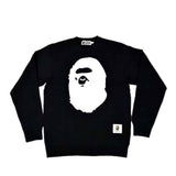 Bape Premium Happy New Year Big Ape Head Logo Crewneck - 210000081139 Hidden Hype Clothing