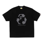 Bape Recycle Motif Relaxed Fit Tee - 210000093469 Hidden Hype Clothing