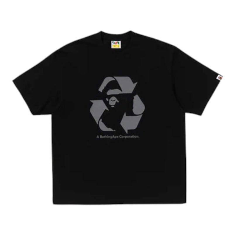 Bape Recycle Motif Relaxed Fit Tee - 210000093469 Hidden Hype Clothing