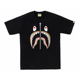 Bape Shark Gold Glitter Tee 27 - 210000094811 Hidden Hype Clothing