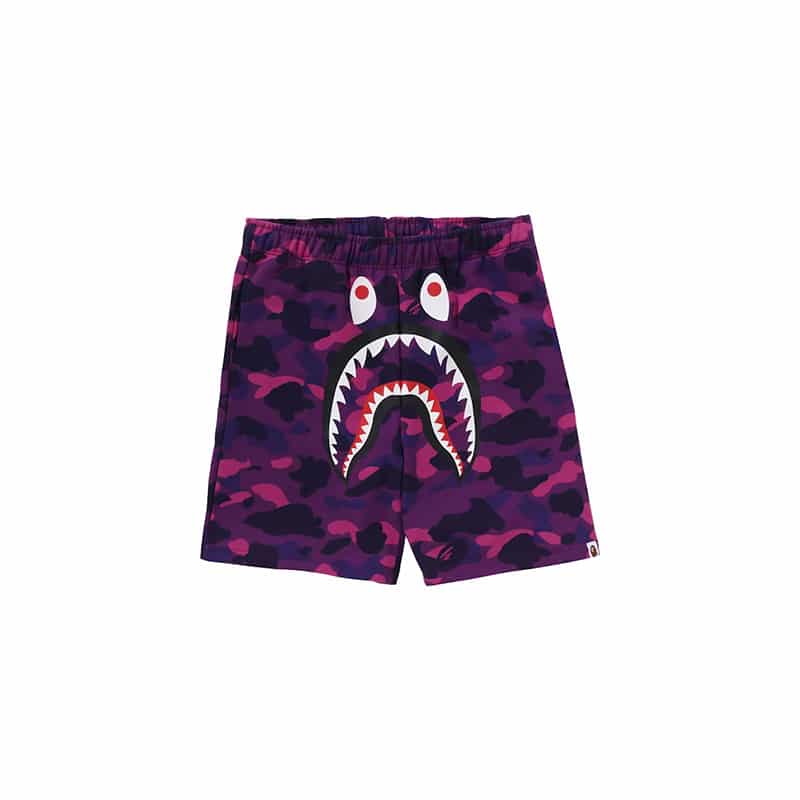 Bape Shark Sweat Shorts - 210000051356 Hidden Hype Clothing