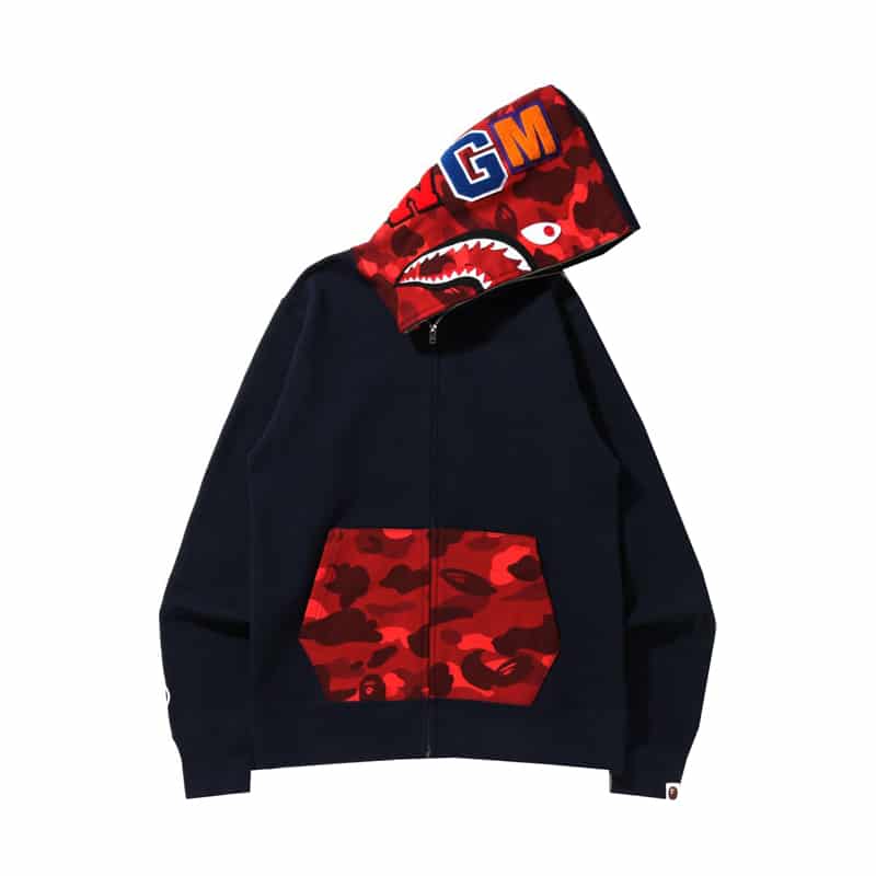 Bape Shark WGM Hoodie - 210000072751 Hidden Hype Clothing