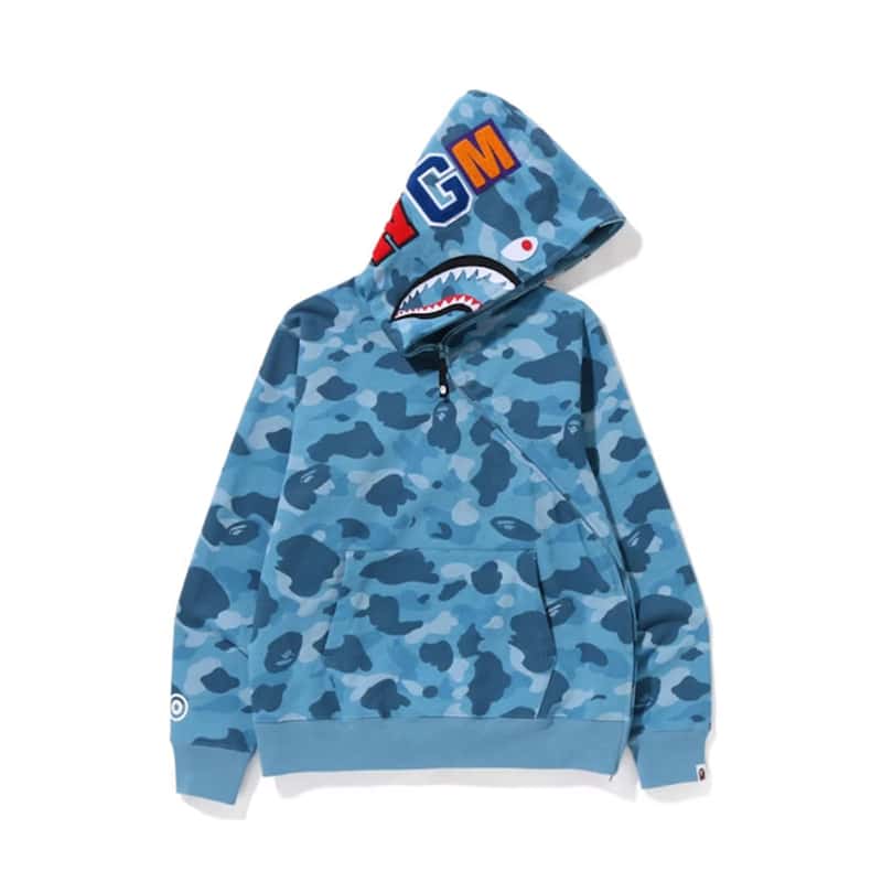 Bape Shark WGM Hoodie - 210000075418 Hidden Hype Clothing