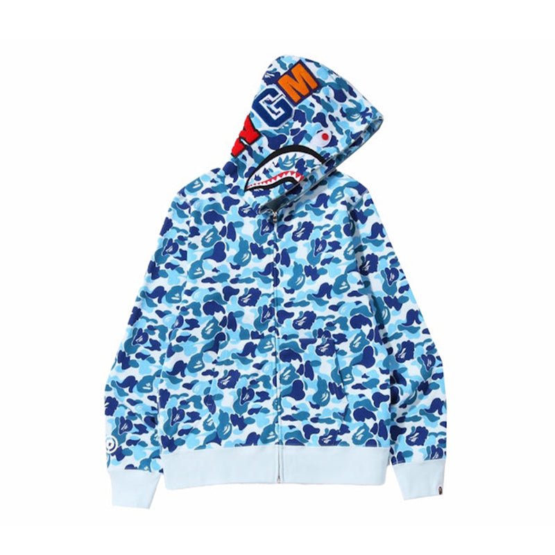 Bape Shark WGM Hoodie 12 - 210000094796 Hidden Hype Clothing