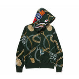 Bape Shark WGM Hoodie - 210000094303 Hidden Hype Clothing