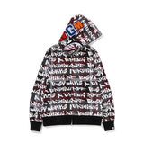 Bape Shark WGM Hoodie - 210000094488 Hidden Hype Clothing