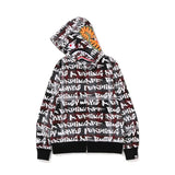 Bape Shark WGM Hoodie - 210000094488 Hidden Hype Clothing