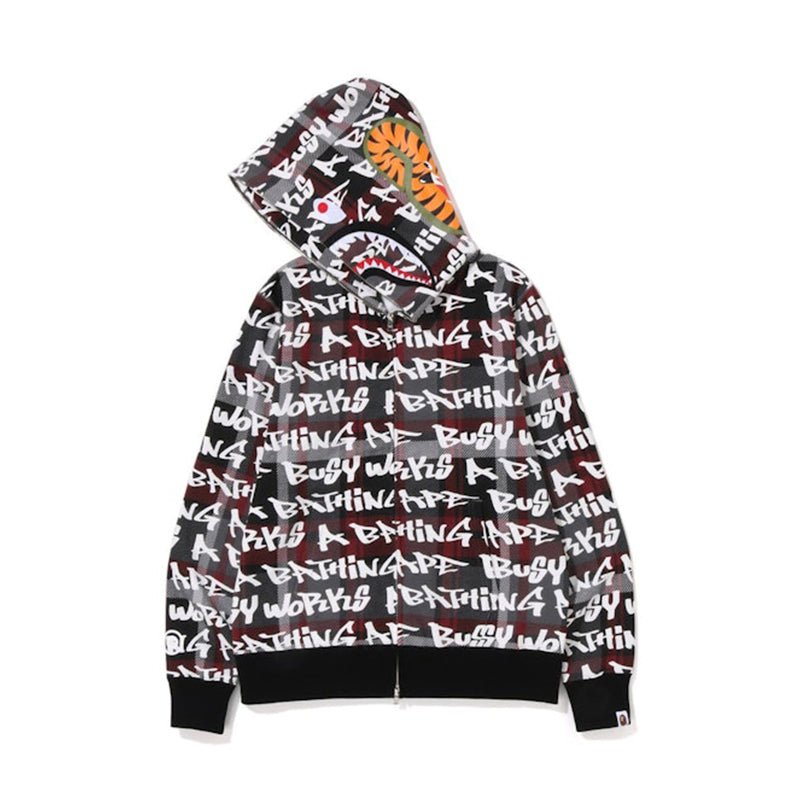 Bape Shark WGM Hoodie - 210000094488 Hidden Hype Clothing