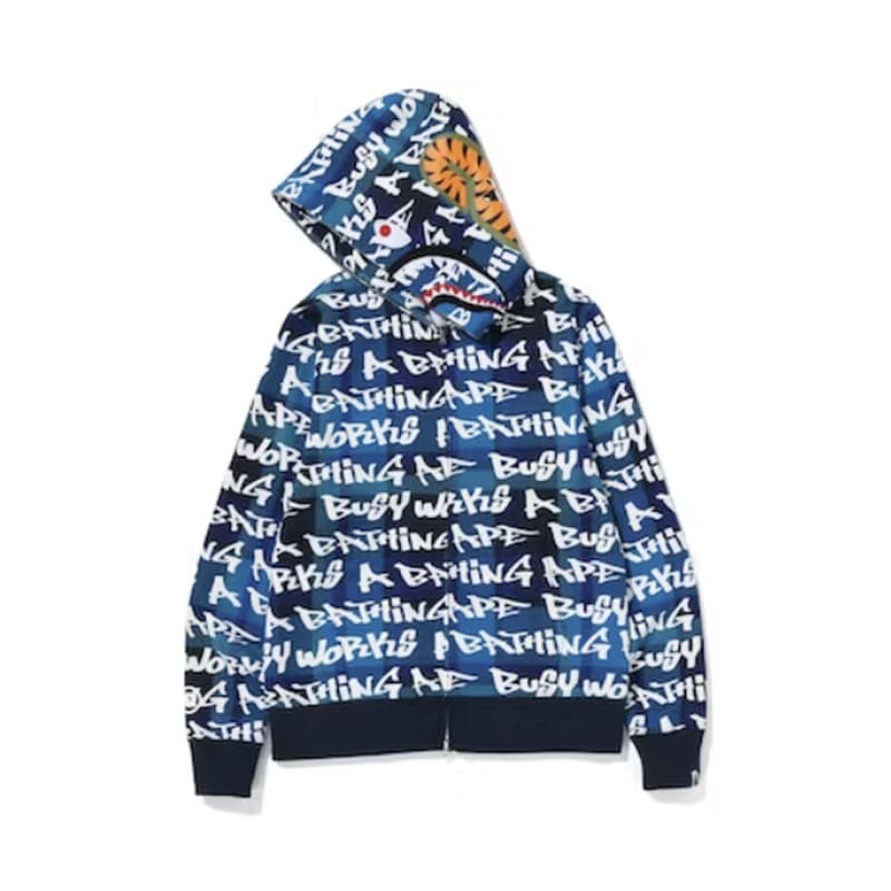 Bape Shark WGM Hoodie - 210000089496 Hidden Hype Clothing