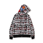 Bape Shark WGM Hoodie - 210000089513 Hidden Hype Clothing