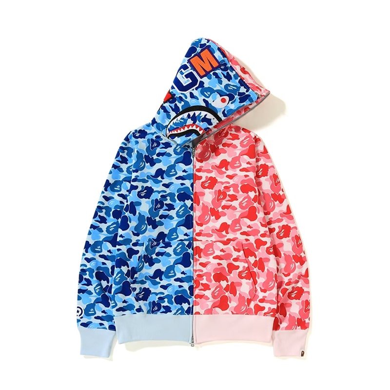Bape Shark WGM Hoodie - 210000090844 Hidden Hype Clothing