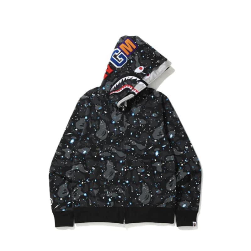 Bape Shark WGM Hoodie - 210000075394 Hidden Hype Clothing