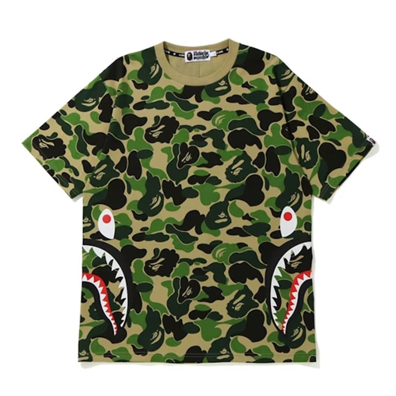 Bape Side Shark Tee - 210000051906 Hidden Hype Clothing