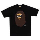 Bape x God Selection Ape Head Tee - 210000098712 Hidden Hype Clothing
